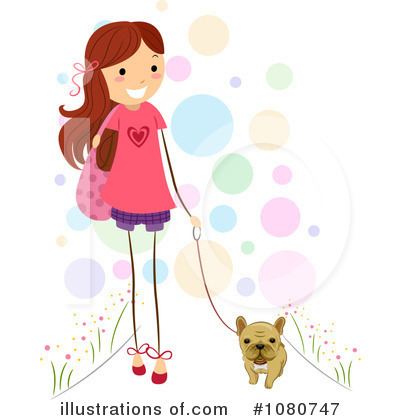 Royalty-Free (RF) Dog Clipart Illustration by BNP Design Studio - Stock Sample #1080747