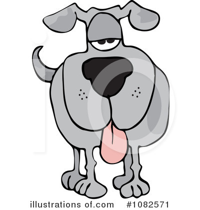 Royalty-Free (RF) Dog Clipart Illustration by djart - Stock Sample #1082571