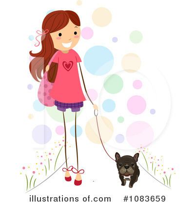 Royalty-Free (RF) Dog Clipart Illustration by BNP Design Studio - Stock Sample #1083659