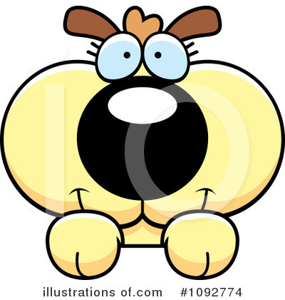 Royalty-Free (RF) Dog Clipart Illustration by Cory Thoman - Stock Sample #1092774