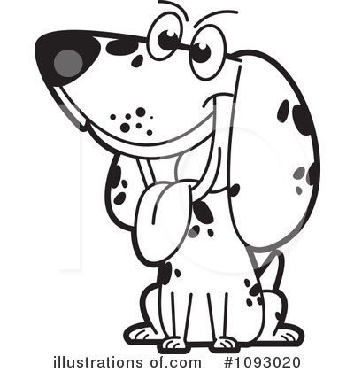Royalty-Free (RF) Dog Clipart Illustration by Lal Perera - Stock Sample #1093020