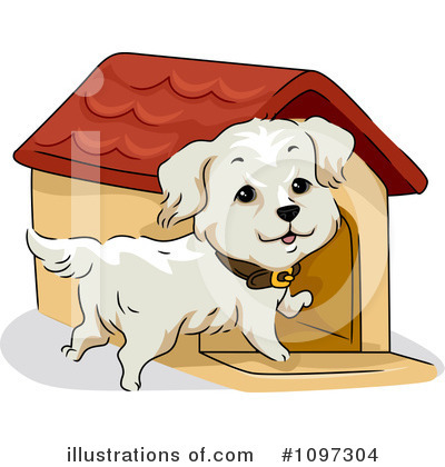 Dog House Clipart #1097304 by BNP Design Studio