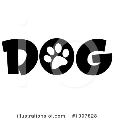Royalty-Free (RF) Dog Clipart Illustration by Hit Toon - Stock Sample #1097828