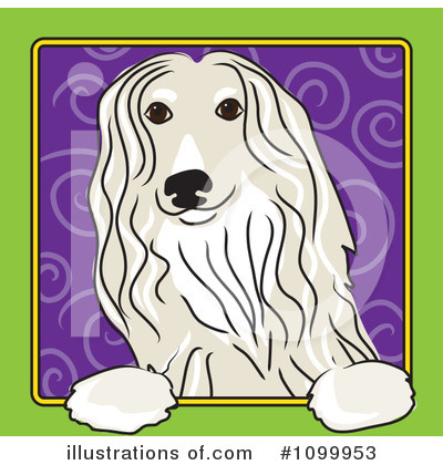 Royalty-Free (RF) Dog Clipart Illustration by Maria Bell - Stock Sample #1099953