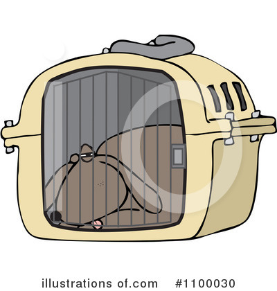Royalty-Free (RF) Dog Clipart Illustration by djart - Stock Sample #1100030