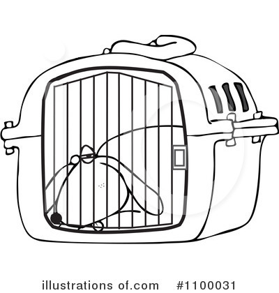 Royalty-Free (RF) Dog Clipart Illustration by djart - Stock Sample #1100031