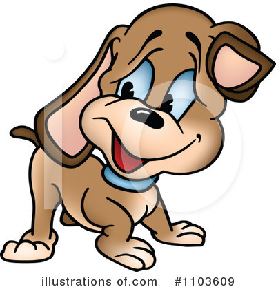 Royalty-Free (RF) Dog Clipart Illustration by dero - Stock Sample #1103609