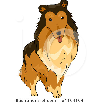 Royalty-Free (RF) Dog Clipart Illustration by BNP Design Studio - Stock Sample #1104164