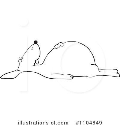 Royalty-Free (RF) Dog Clipart Illustration by djart - Stock Sample #1104849
