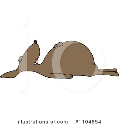 Royalty-Free (RF) Dog Clipart Illustration by djart - Stock Sample #1104854