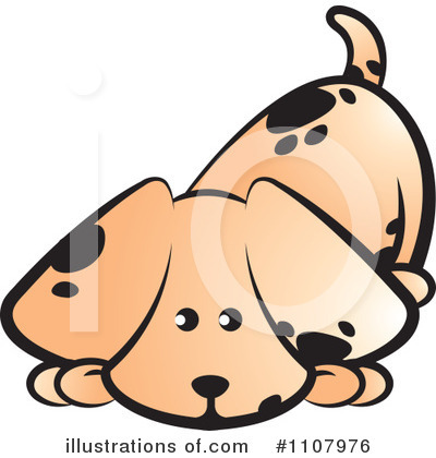 Puppy Clipart #1107976 by Lal Perera