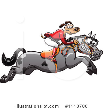 Jockey Clipart #1110780 by Zooco