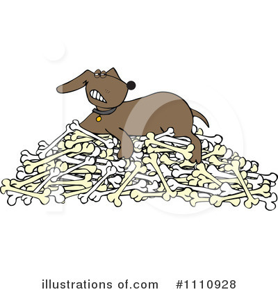Royalty-Free (RF) Dog Clipart Illustration by djart - Stock Sample #1110928