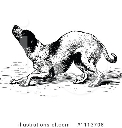 Dog Clipart #1113708 by Prawny Vintage