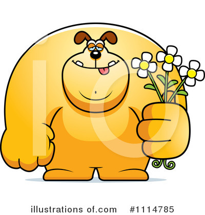 Giving Flowers Clipart #1114785 by Cory Thoman