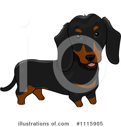 Royalty-Free (RF) Dog Clipart Illustration by BNP Design Studio - Stock Sample #1115905