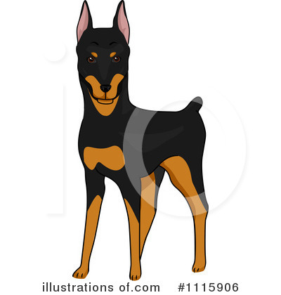 Royalty-Free (RF) Dog Clipart Illustration by BNP Design Studio - Stock Sample #1115906