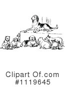 Dog Clipart #1119645 by Prawny Vintage