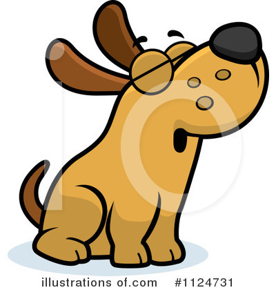 Royalty-Free (RF) Dog Clipart Illustration by Cory Thoman - Stock Sample #1124731