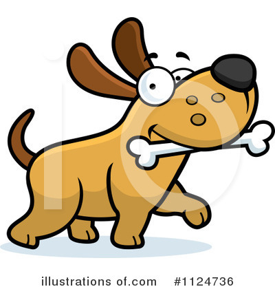 Dog Clipart #1124736 by Cory Thoman
