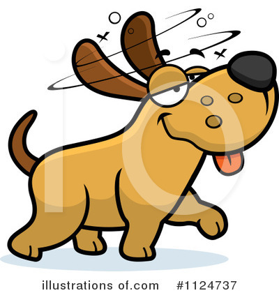 Royalty-Free (RF) Dog Clipart Illustration by Cory Thoman - Stock Sample #1124737