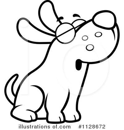 Royalty-Free (RF) Dog Clipart Illustration by Cory Thoman - Stock Sample #1128672
