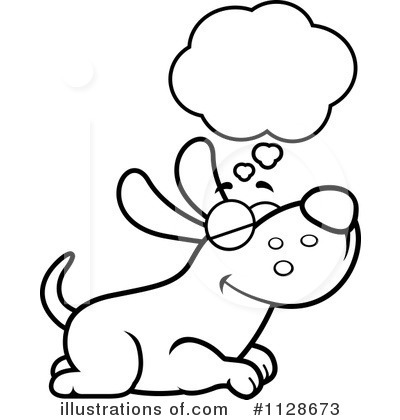 Royalty-Free (RF) Dog Clipart Illustration by Cory Thoman - Stock Sample #1128673