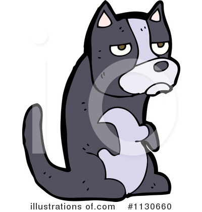 Royalty-Free (RF) Dog Clipart Illustration by lineartestpilot - Stock Sample #1130660