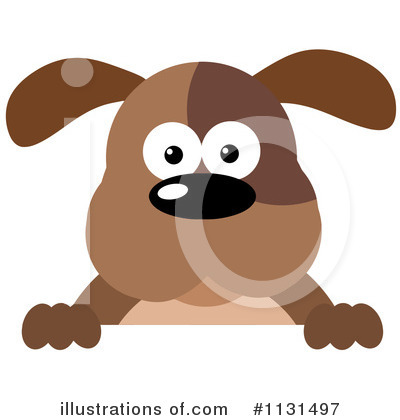 Royalty-Free (RF) Dog Clipart Illustration by Hit Toon - Stock Sample #1131497