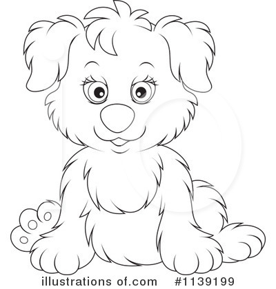 Royalty-Free (RF) Dog Clipart Illustration by Alex Bannykh - Stock Sample #1139199