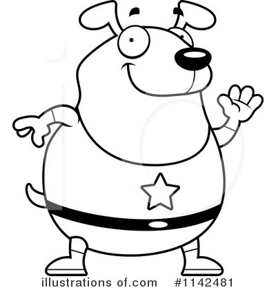 Royalty-Free (RF) Dog Clipart Illustration by Cory Thoman - Stock Sample #1142481