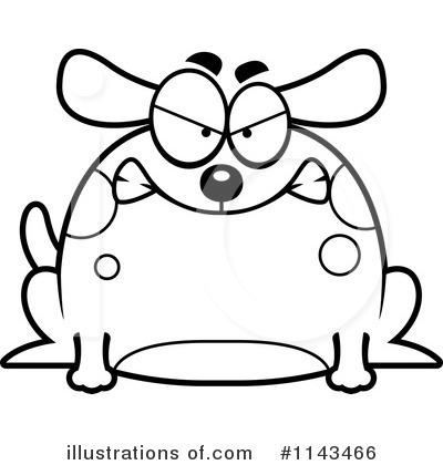 Royalty-Free (RF) Dog Clipart Illustration by Cory Thoman - Stock Sample #1143466