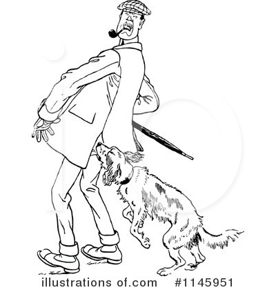 Dog Attack Clipart #1145951 by Prawny Vintage