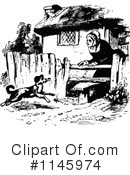 Dog Clipart #1145974 by Prawny Vintage