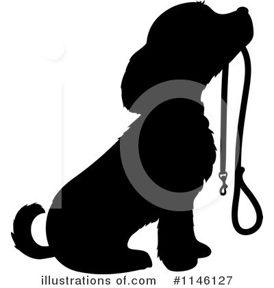 Royalty-Free (RF) Dog Clipart Illustration by Maria Bell - Stock Sample #1146127