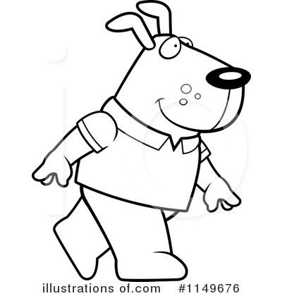 Royalty-Free (RF) Dog Clipart Illustration by Cory Thoman - Stock Sample #1149676