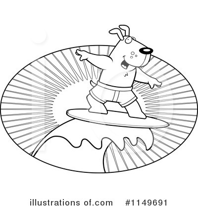 Royalty-Free (RF) Dog Clipart Illustration by Cory Thoman - Stock Sample #1149691