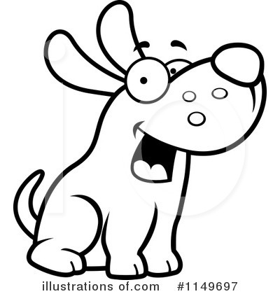 Max Dog Character Clipart #1149697 by Cory Thoman