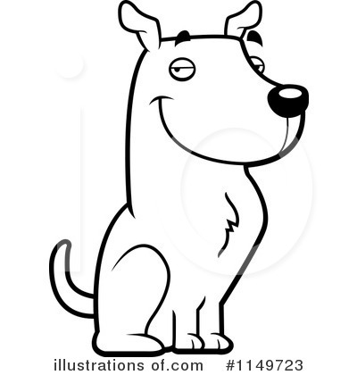 Royalty-Free (RF) Dog Clipart Illustration by Cory Thoman - Stock Sample #1149723