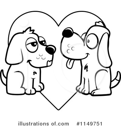 Royalty-Free (RF) Dog Clipart Illustration by Cory Thoman - Stock Sample #1149751