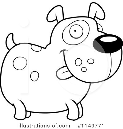 Royalty-Free (RF) Dog Clipart Illustration by Cory Thoman - Stock Sample #1149771