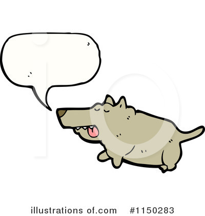 Royalty-Free (RF) Dog Clipart Illustration by lineartestpilot - Stock Sample #1150283