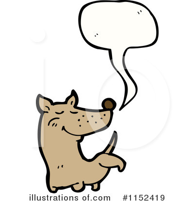 Royalty-Free (RF) Dog Clipart Illustration by lineartestpilot - Stock Sample #1152419