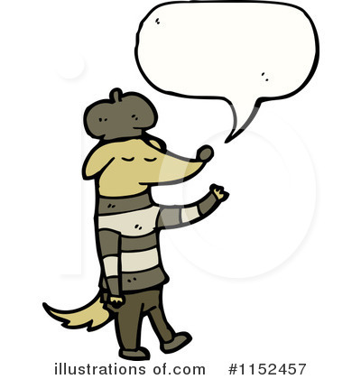 Royalty-Free (RF) Dog Clipart Illustration by lineartestpilot - Stock Sample #1152457