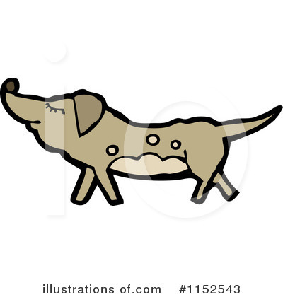 Royalty-Free (RF) Dog Clipart Illustration by lineartestpilot - Stock Sample #1152543