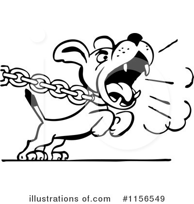 Royalty-Free (RF) Dog Clipart Illustration by BestVector - Stock Sample #1156549