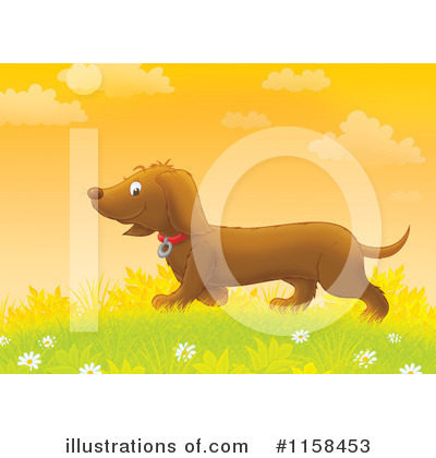 Royalty-Free (RF) Dog Clipart Illustration by Alex Bannykh - Stock Sample #1158453