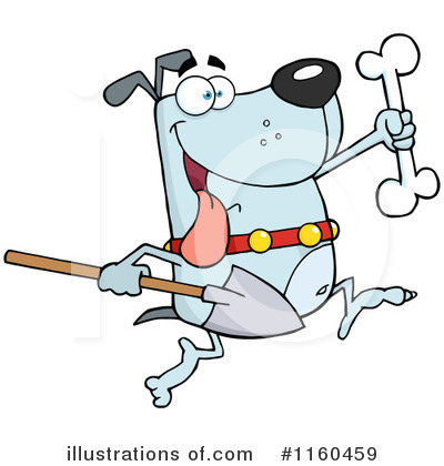 Royalty-Free (RF) Dog Clipart Illustration by Hit Toon - Stock Sample #1160459