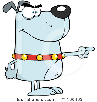 Royalty-Free (RF) Dog Clipart Illustration by Hit Toon - Stock Sample #1160463