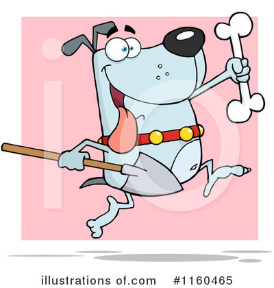 Royalty-Free (RF) Dog Clipart Illustration by Hit Toon - Stock Sample #1160465